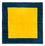 Tappeto Gabbeh - Indus quadrato - 252 x 247 cm - giallo