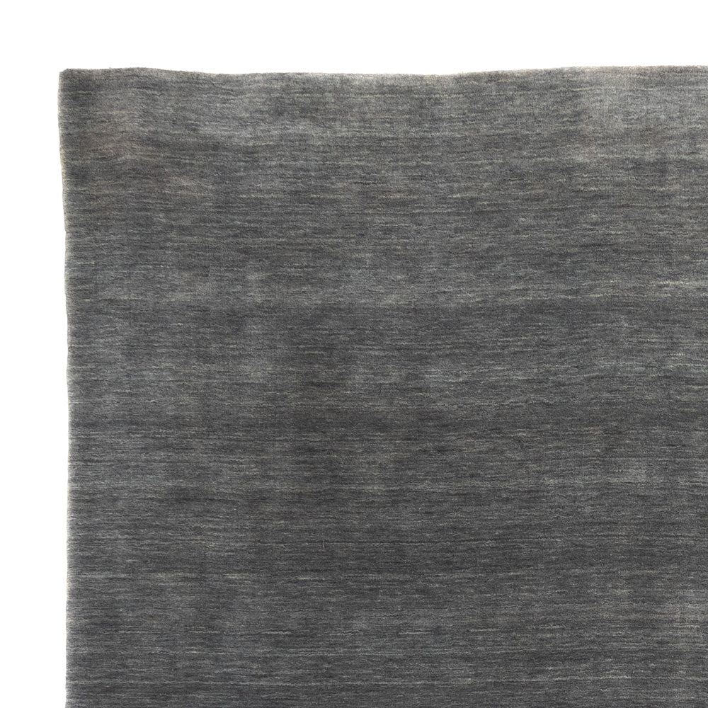 Tappeto Gabbeh - Loribaft Softy quadrato  - 250 x 250 cm - grigio