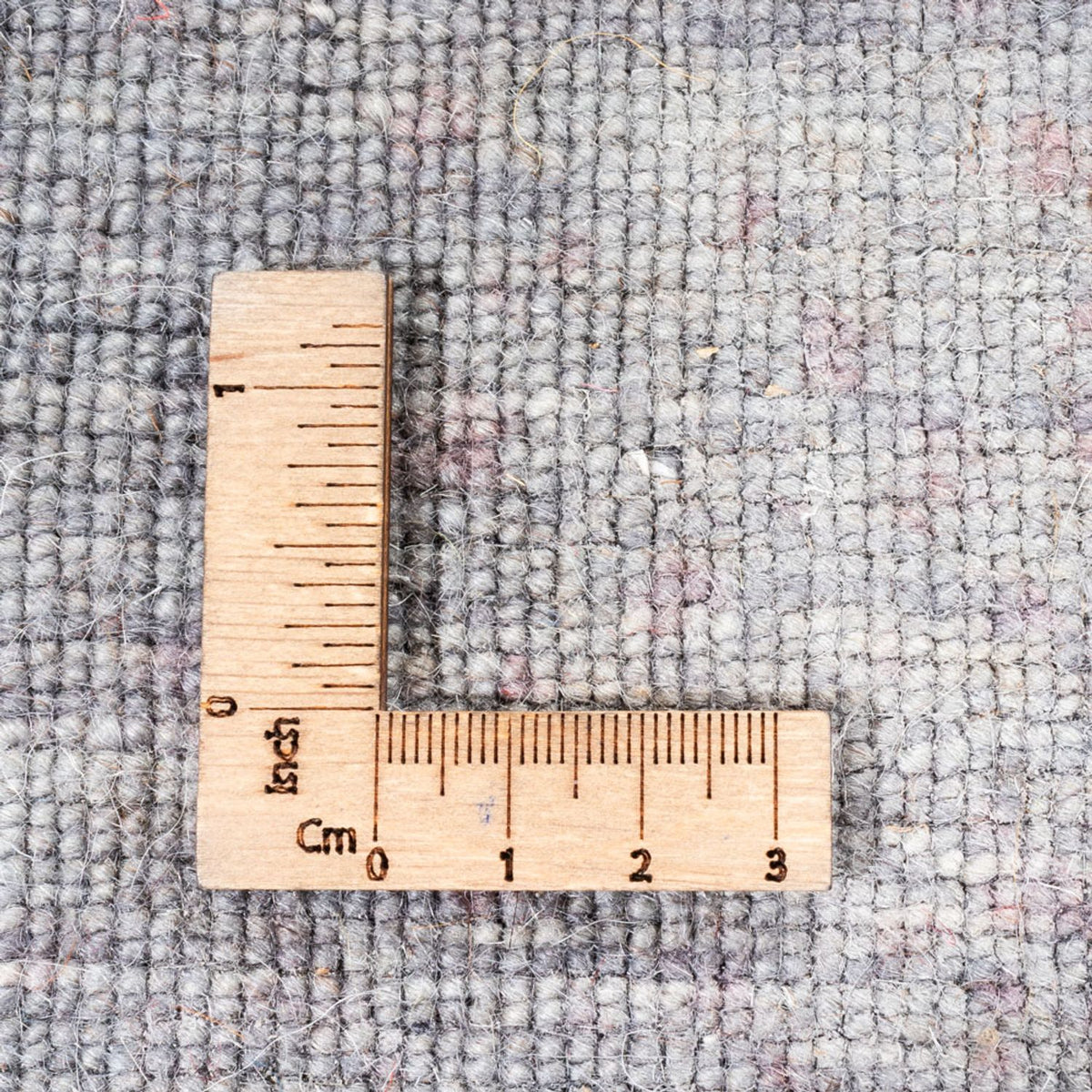 Tappeto Gabbeh - Loribaft Softy quadrato  - 250 x 250 cm - grigio