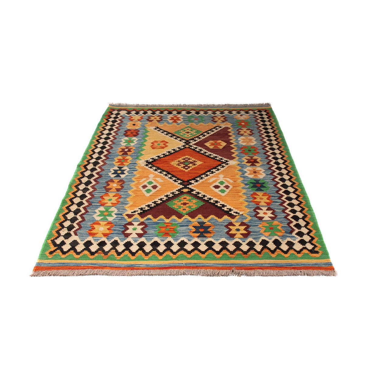 Tappeto Kelim - Splash - 178 x 127 cm - multicolore