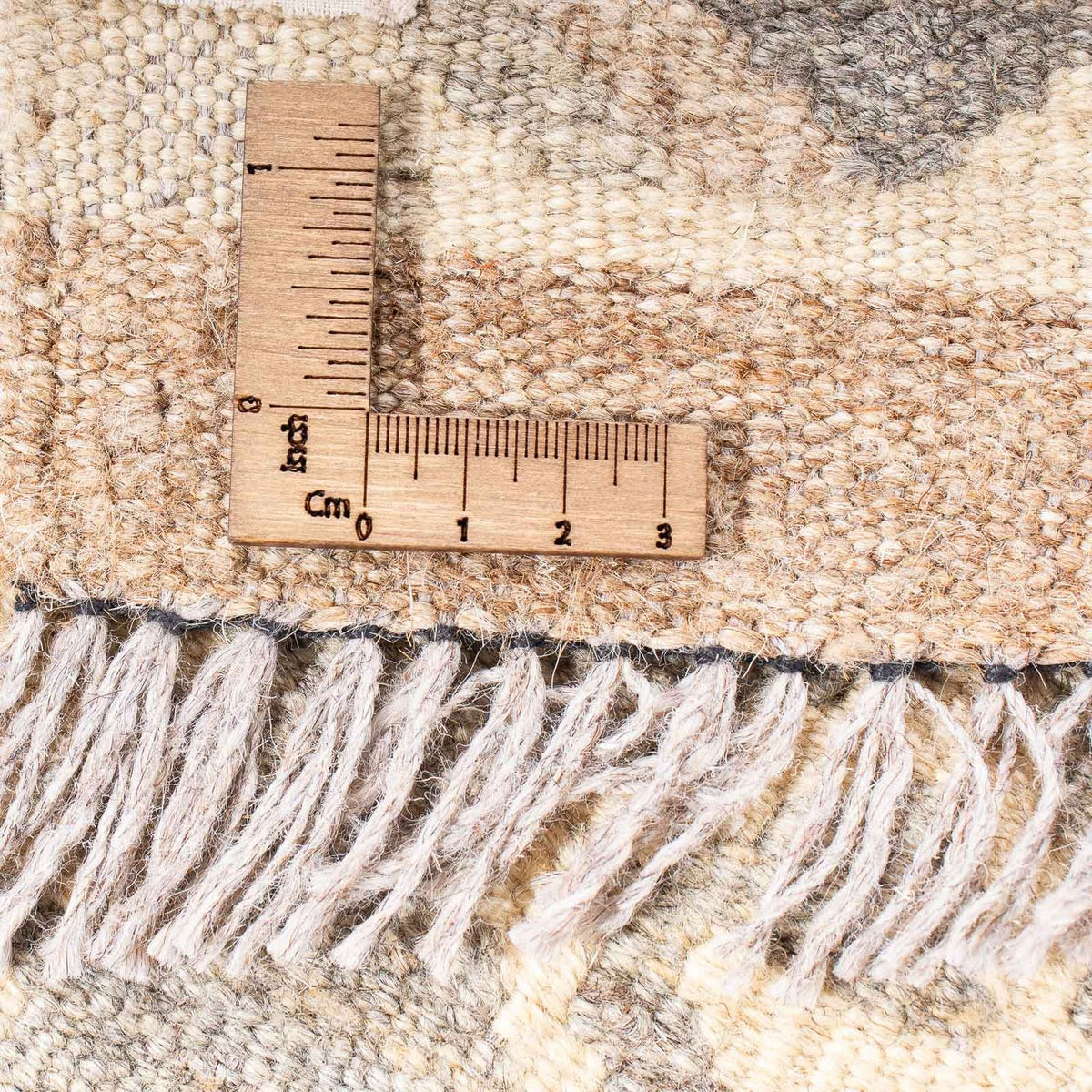 Tappeto Kelim - Splash - 203 x 121 cm - beige