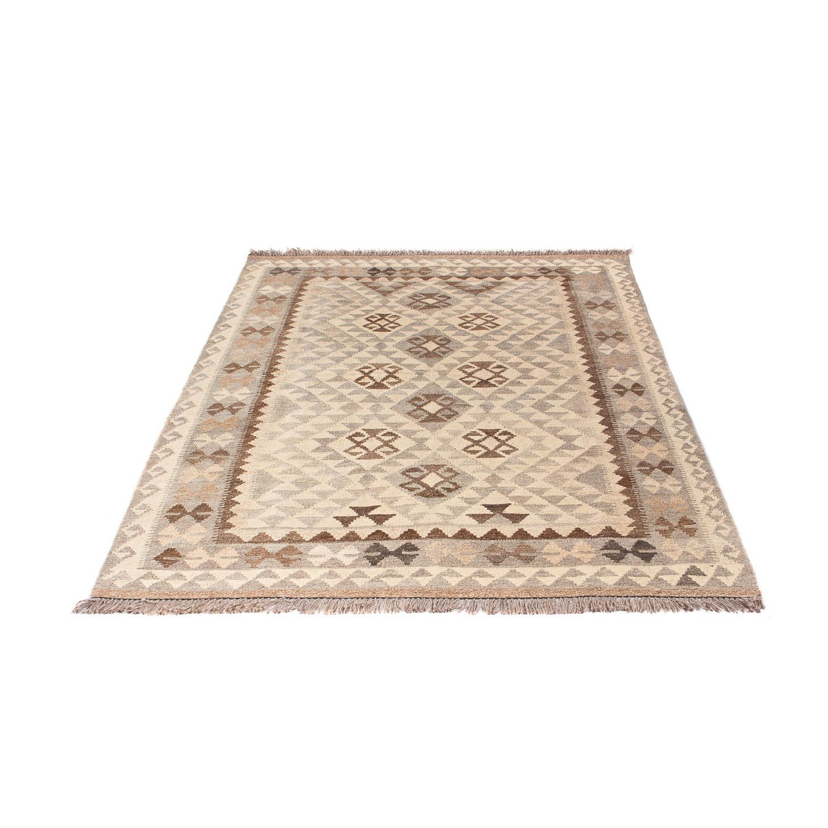 Tappeto Kelim - Splash - 175 x 127 cm - beige