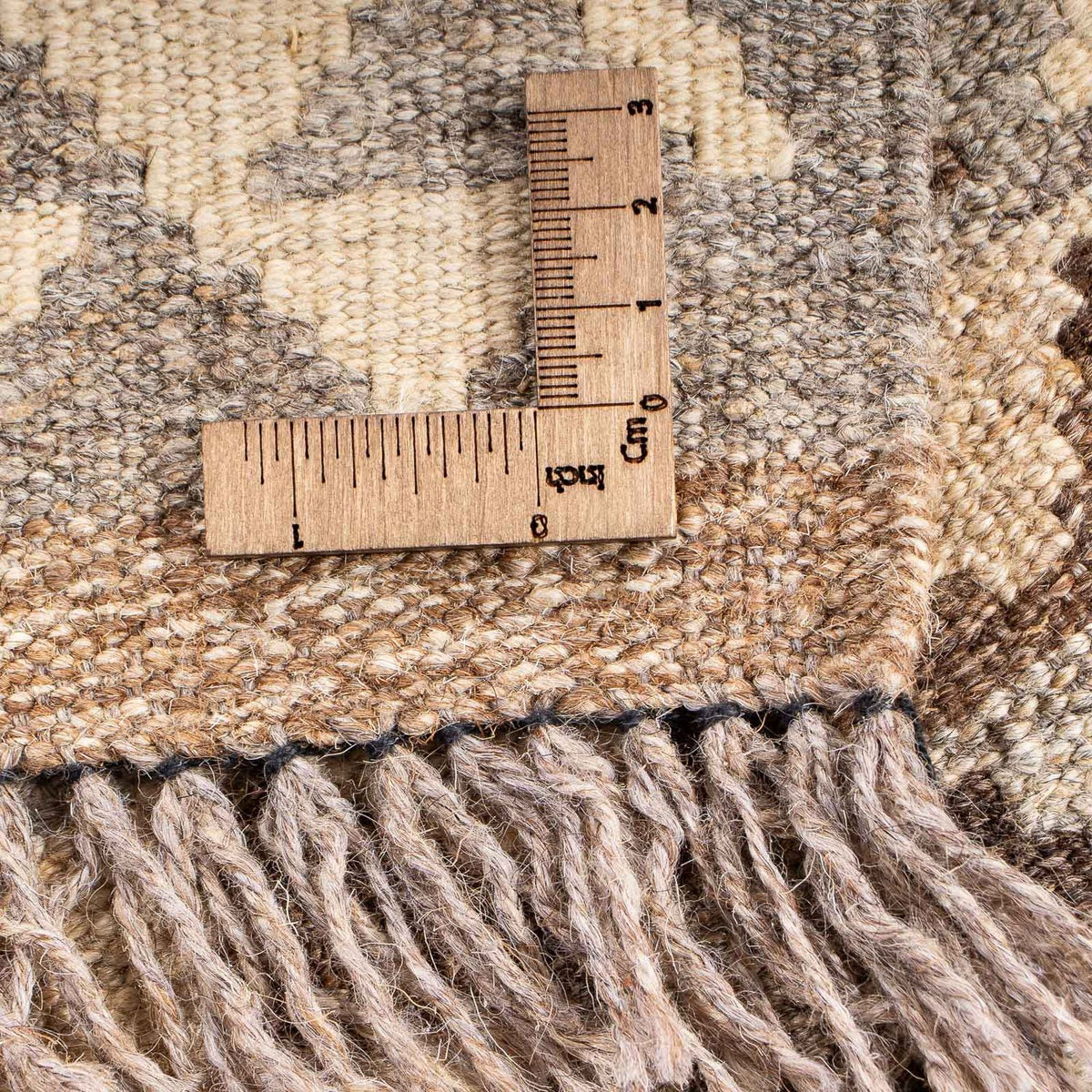 Tappeto Kelim - Splash - 175 x 127 cm - beige