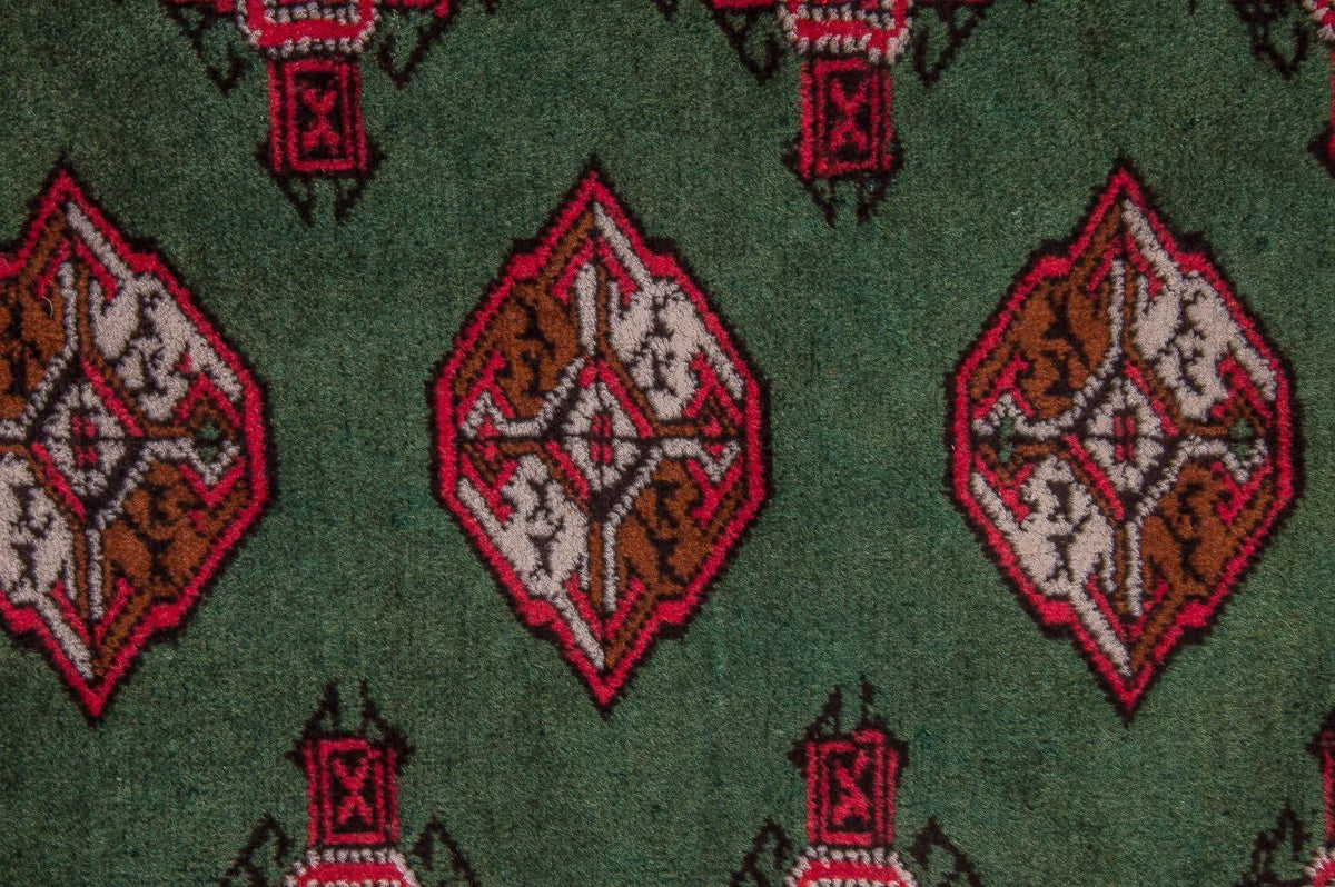 Tappeto Turkaman - 143 x 99 cm - verde