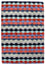 Tappeto di lana - 90 x 60 cm - multicolore