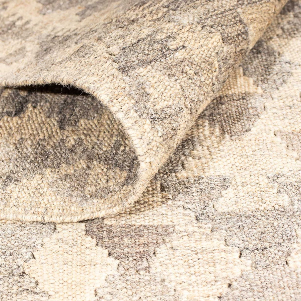 Tappeto Kelim - Splash - 210 x 154 cm - beige