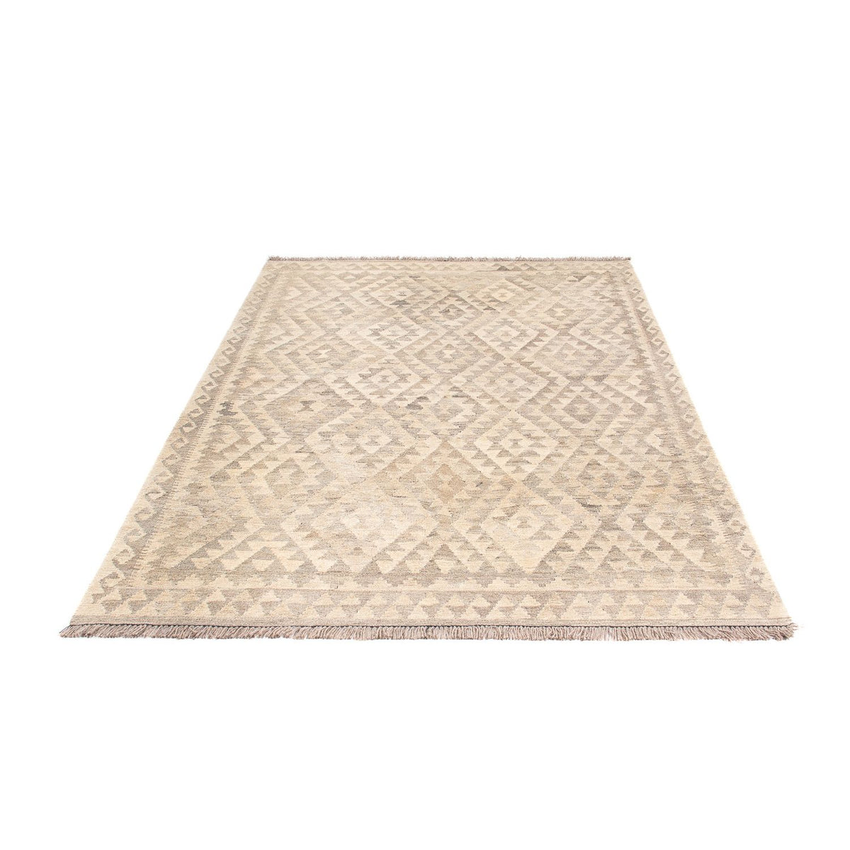 Tappeto Kelim - Splash - 210 x 154 cm - beige