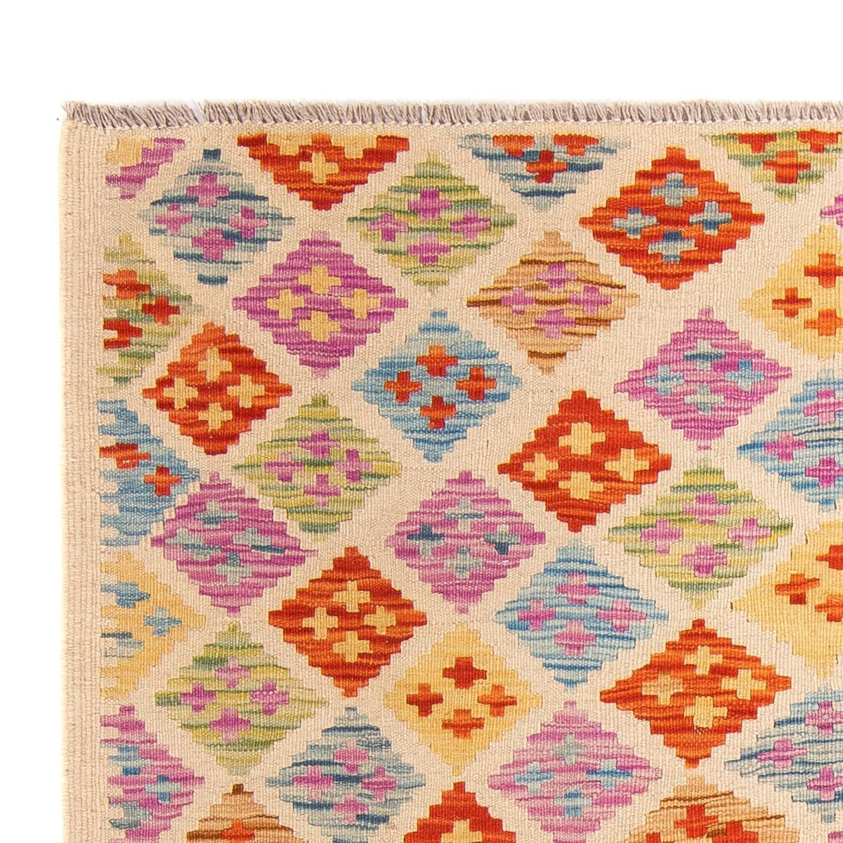 Tappeto Kelim - Splash - 168 x 125 cm - multicolore
