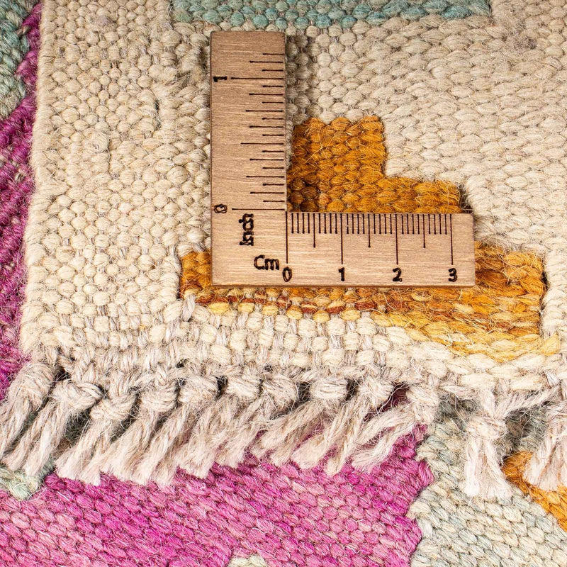 Tappeto Kelim - Splash - 203 x 148 cm - multicolore