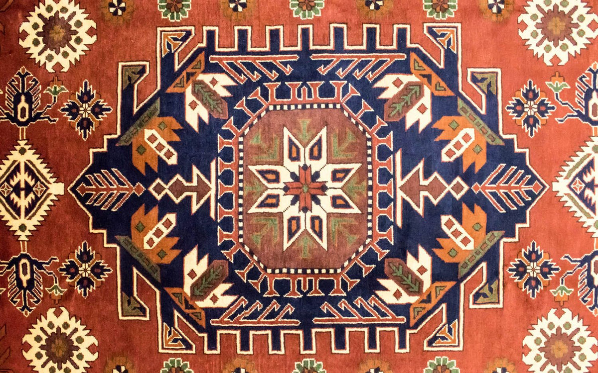 Tappeto afgano - Hatschlu - 313 x 203 cm - ruggine