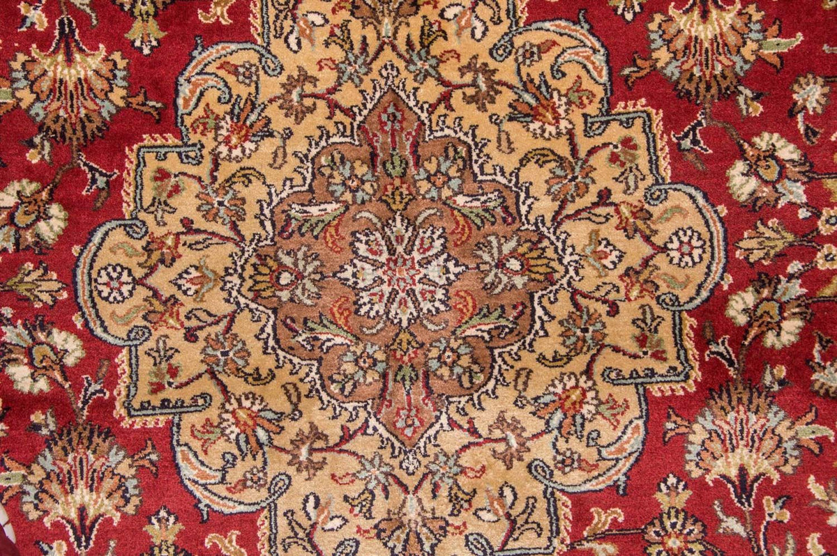 Tappeto di seta - Seta del Kashmir - 245 x 170 cm - rosso