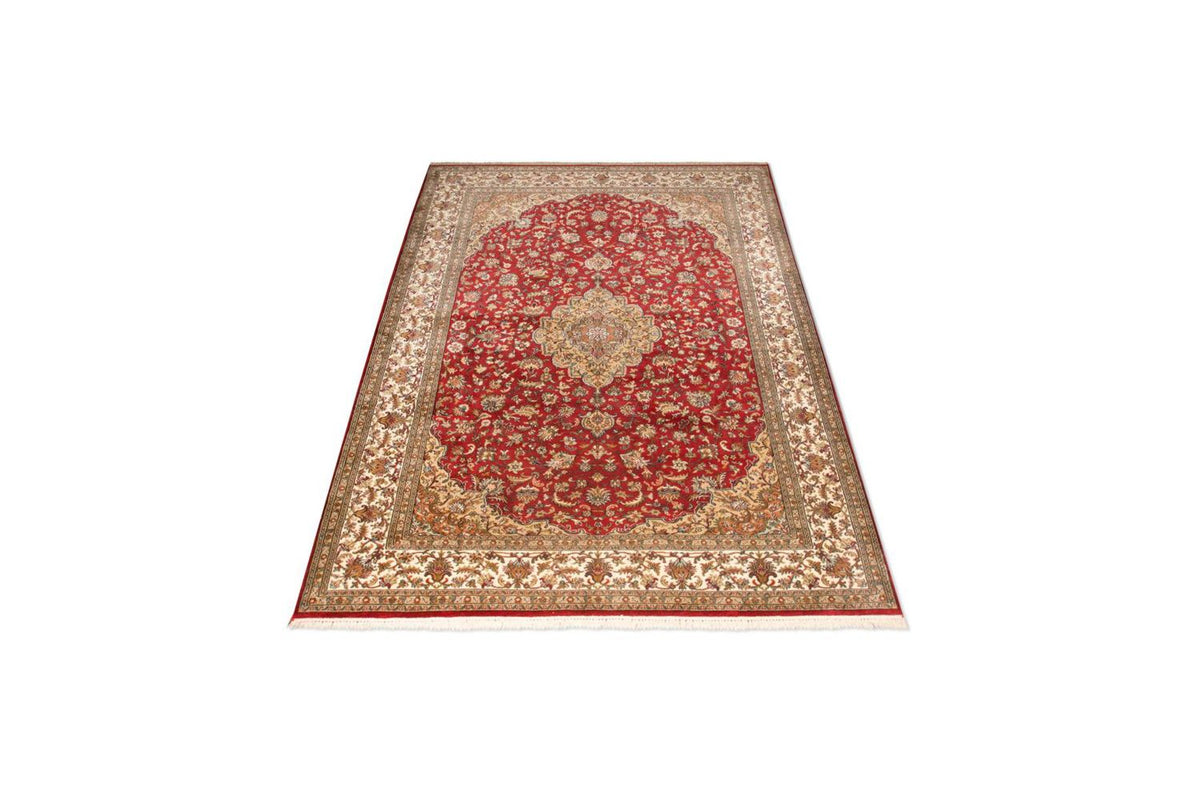 Tappeto di seta - Seta del Kashmir - 245 x 170 cm - rosso