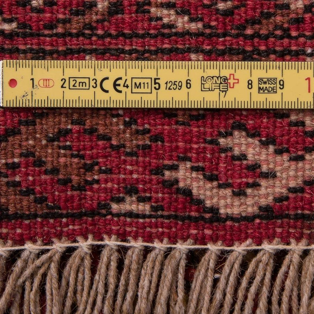 Tappeto Turkaman - 134 x 99 cm - blu scuro