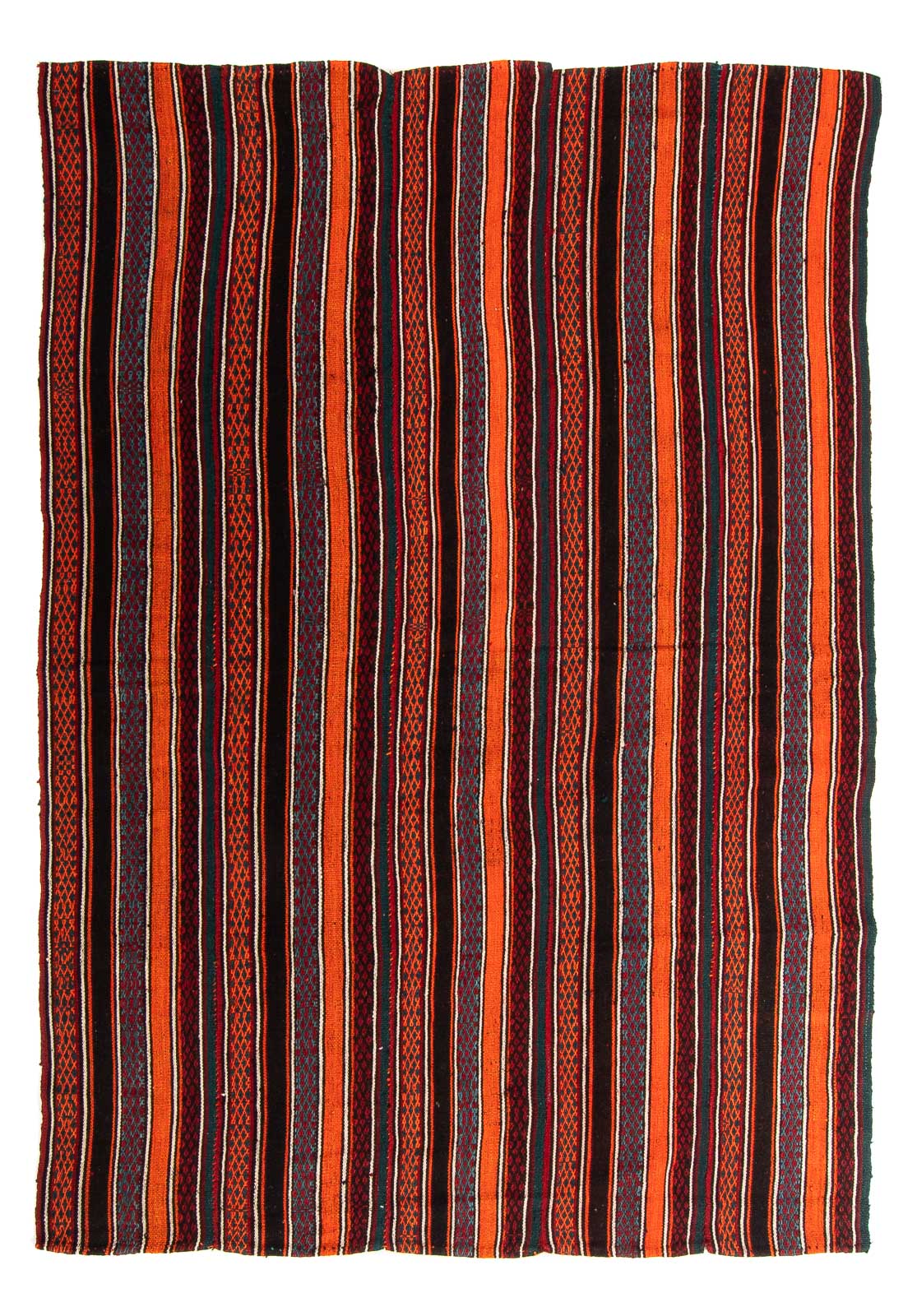 Tappeto Kelim - Vecchio - 220 x 155 cm - multicolore
