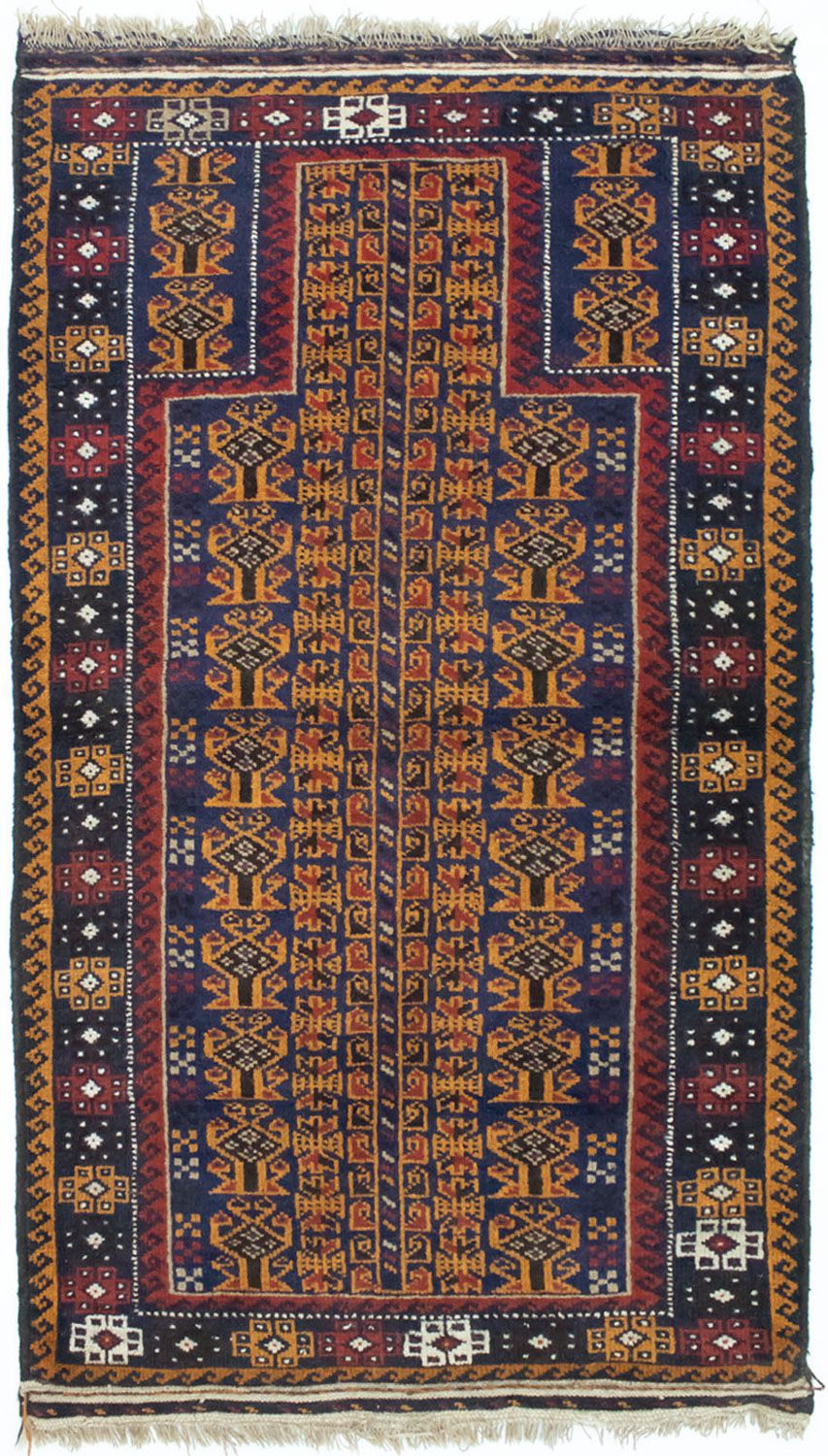 Tappeto Belutsch - 140 x 80 cm - multicolore
