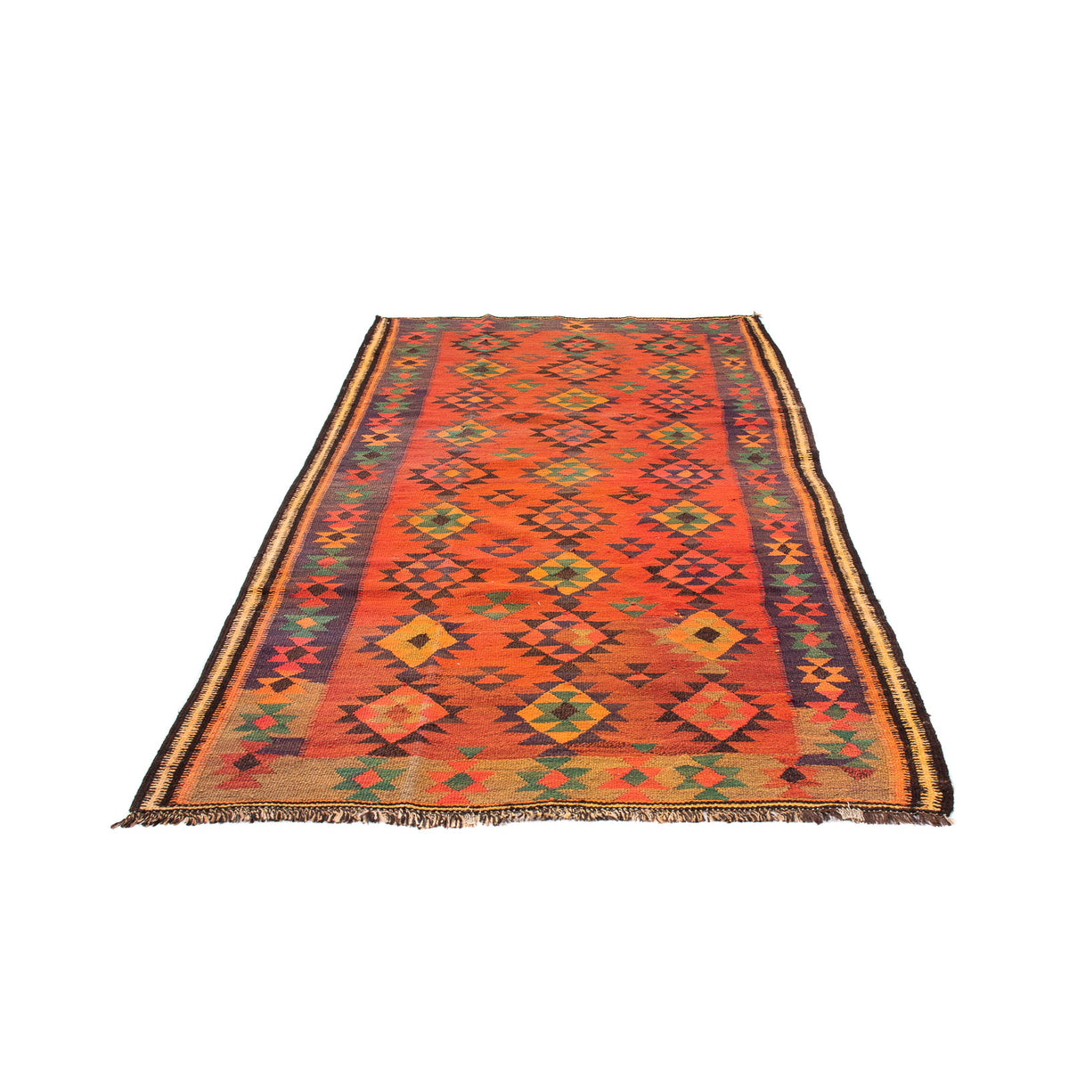 Tappeto Kelim - Vecchio - 250 x 155 cm - multicolore