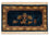 Tappeto di seta - seta cinese - 122 x 69 cm - blu scuro