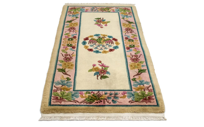 Tappeto cinese - 140 x 70 cm - beige