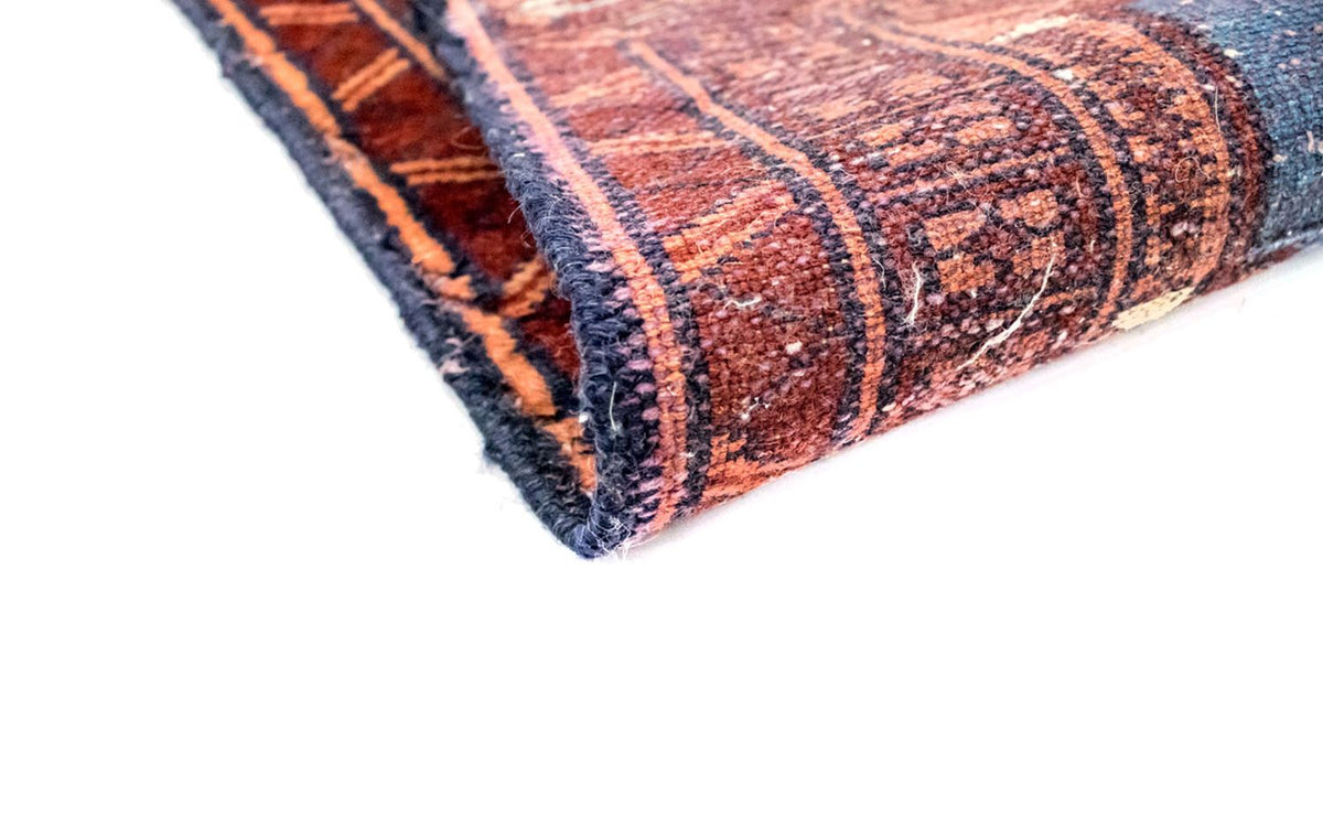 Tappeto afgano - 69 x 46 cm - ruggine