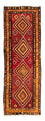 Tappeto corsia Tappeto Kelim - Vecchio - 320 x 125 cm - multicolore