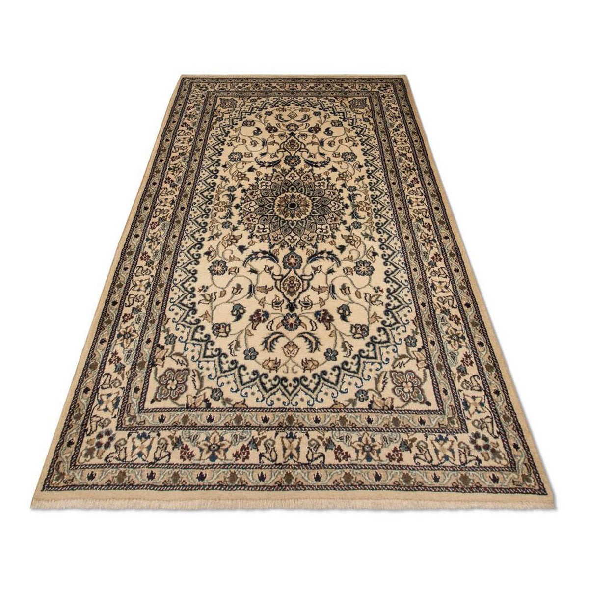 Tappeto Persero - Nain - 214 x 118 cm - beige