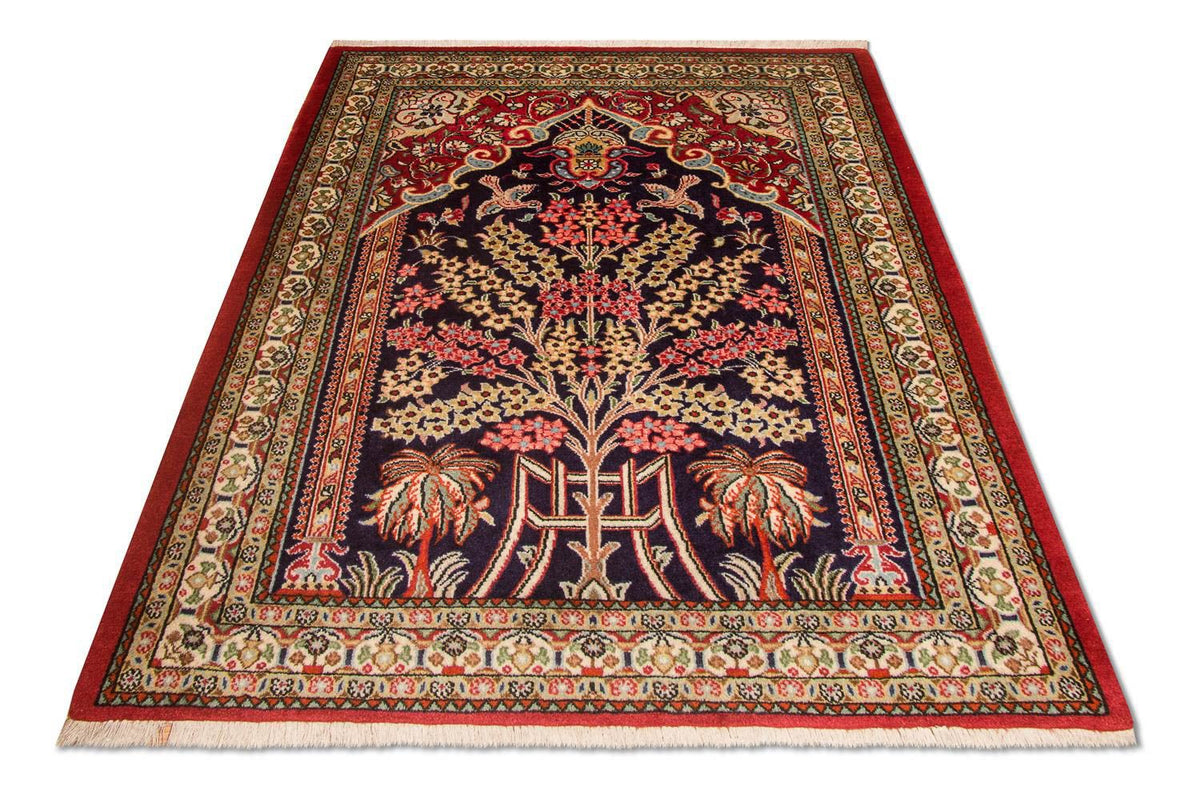 Tappeto Persero - Ghom - 108 x 82 cm - blu