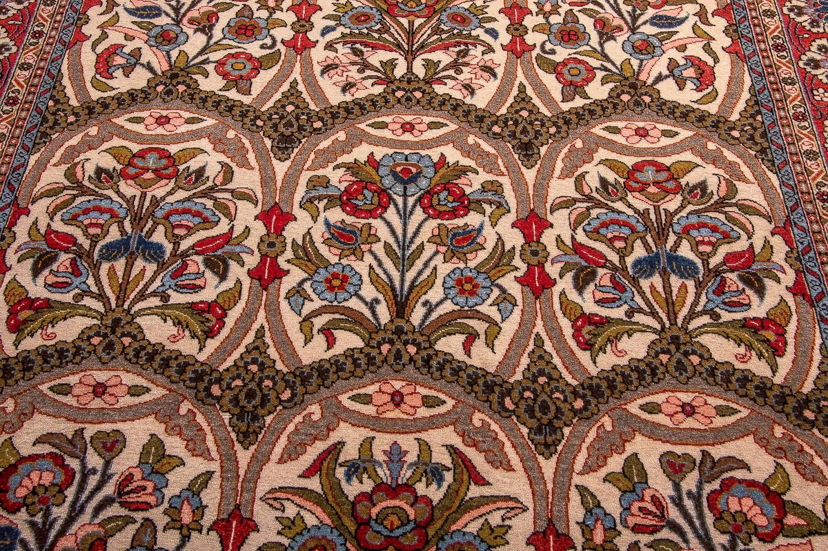 Tappeto Persero - Ghom - 215 x 141 cm - rosso