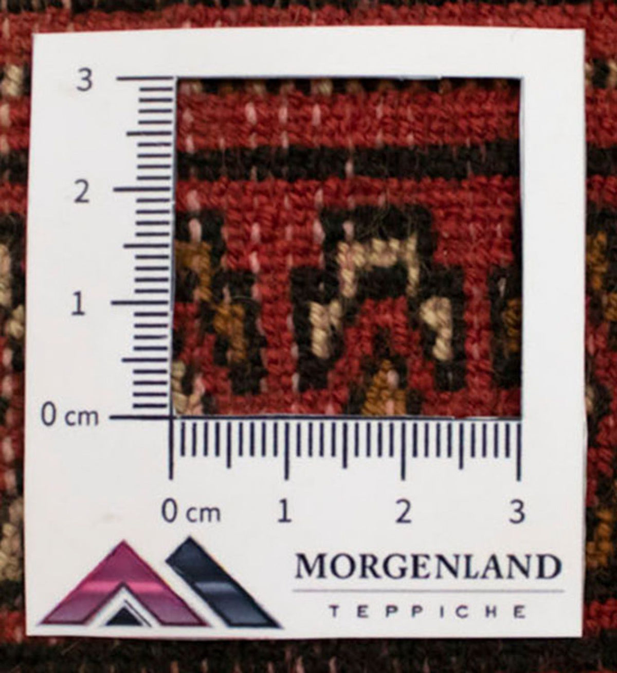Tappeto corsia Tappeto Turkaman - 100 x 50 cm - rosso