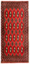 Tappeto corsia Tappeto Turkaman - 100 x 50 cm - rosso