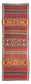 Tappeto corsia Tappeto Kelim - Vecchio - 400 x 142 cm - multicolore