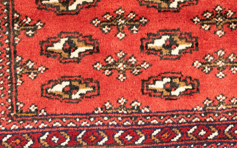 Tappeto corsia Tappeto Turkaman - 100 x 50 cm - rosso