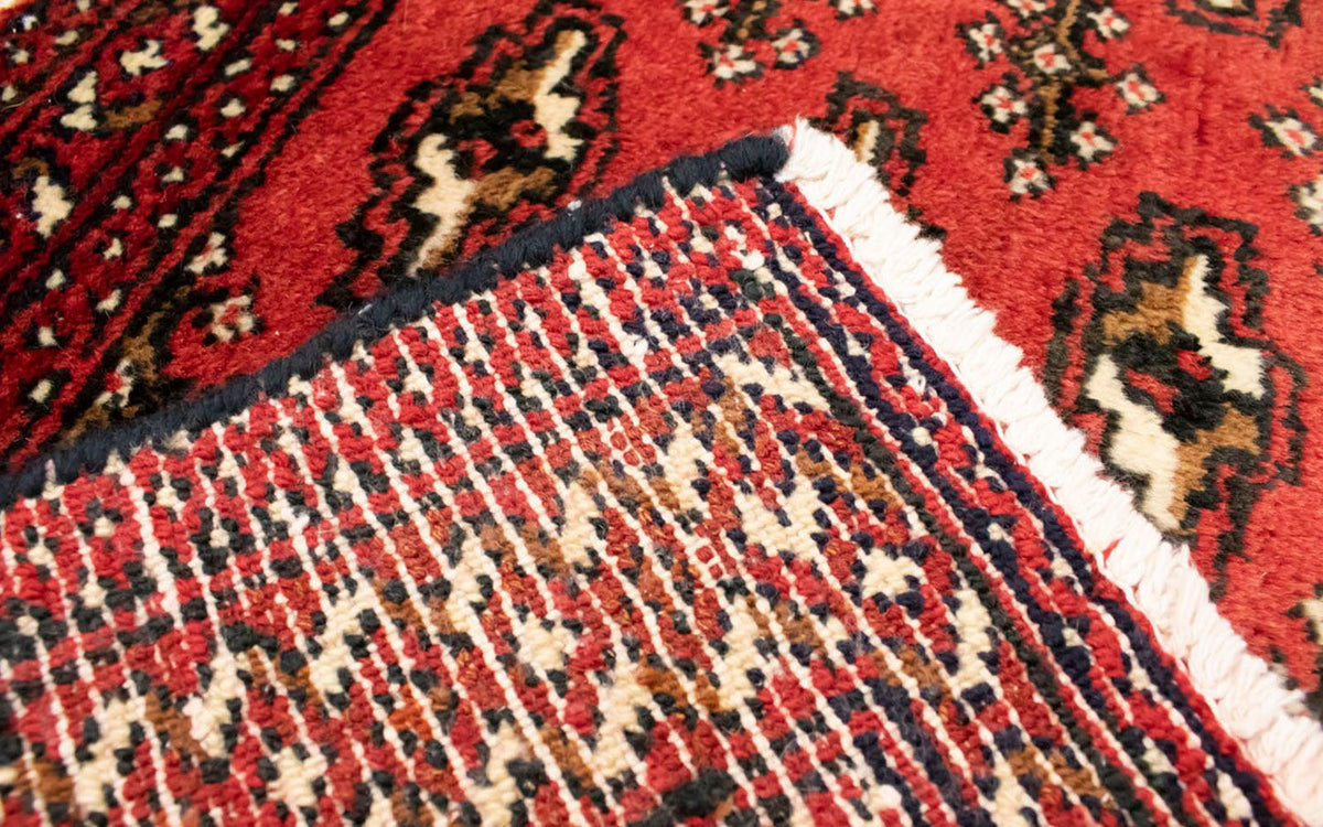 Tappeto corsia Tappeto Turkaman - 100 x 50 cm - rosso