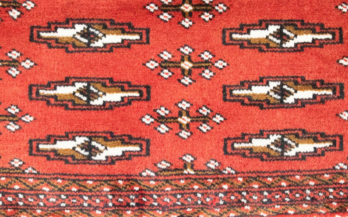 Tappeto corsia Tappeto Turkaman - 100 x 50 cm - rosso