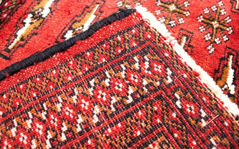 Tappeto corsia Tappeto Turkaman - 100 x 50 cm - rosso