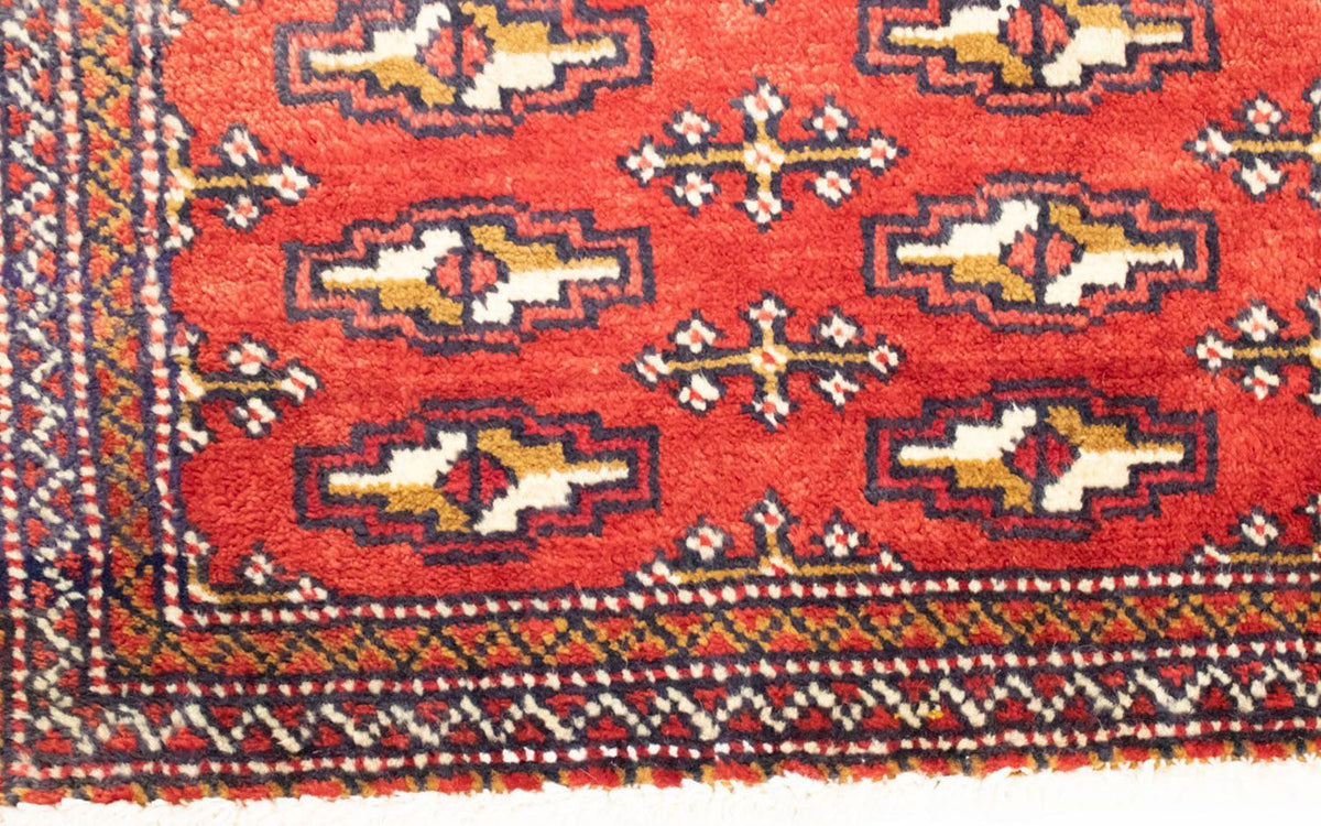 Tappeto corsia Tappeto Turkaman - 100 x 50 cm - rosso