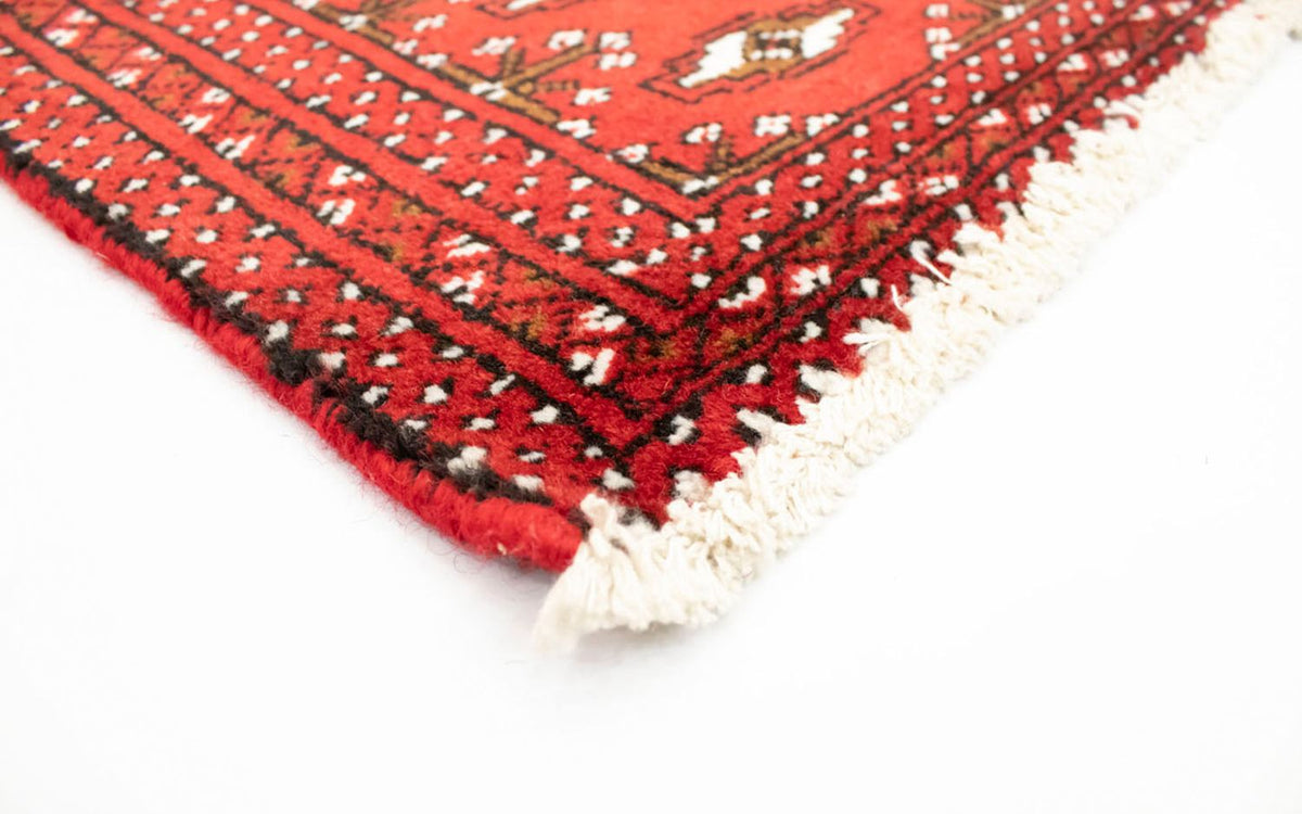 Tappeto corsia Tappeto Turkaman - 100 x 50 cm - rosso