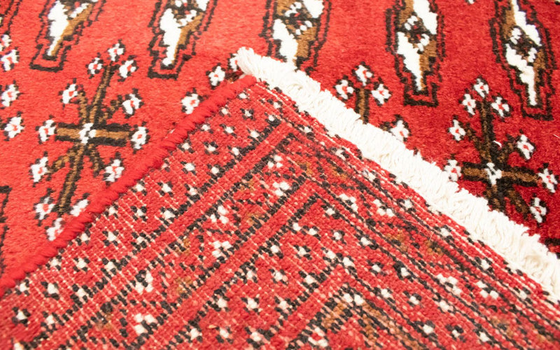 Tappeto corsia Tappeto Turkaman - 100 x 50 cm - rosso