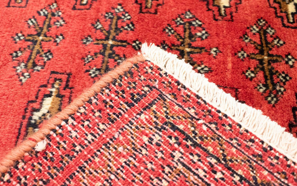 Tappeto corsia Tappeto Turkaman - 100 x 50 cm - rosso