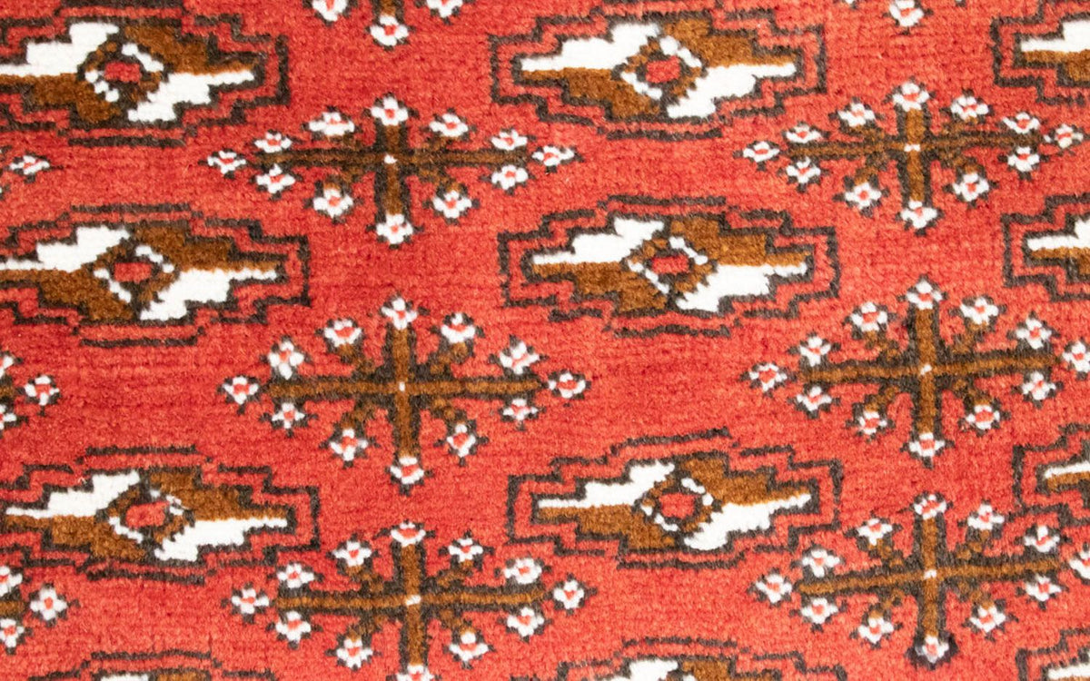 Tappeto corsia Tappeto Turkaman - 100 x 50 cm - rosso