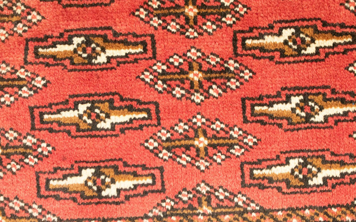 Tappeto corsia Tappeto Turkaman - 100 x 50 cm - rosso