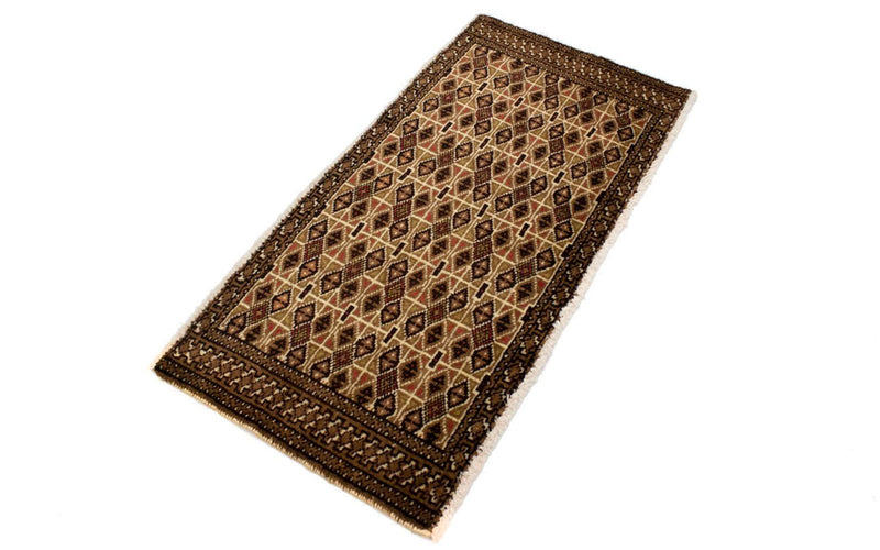 Tappeto corsia Tappeto Turkaman - 100 x 50 cm - multicolore