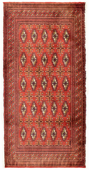Tappeto Turkaman - 130 x 60 cm - ruggine