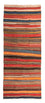 Tappeto corsia Tappeto Kelim - Vecchio - 330 x 135 cm - multicolore