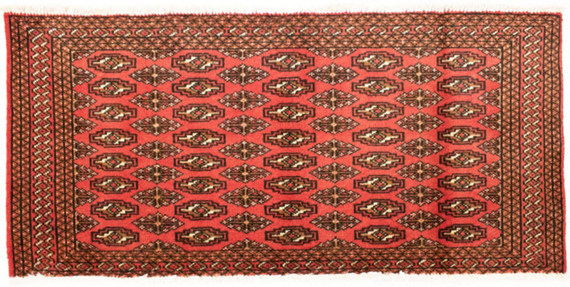 Tappeto Turkaman - 130 x 60 cm - rosso