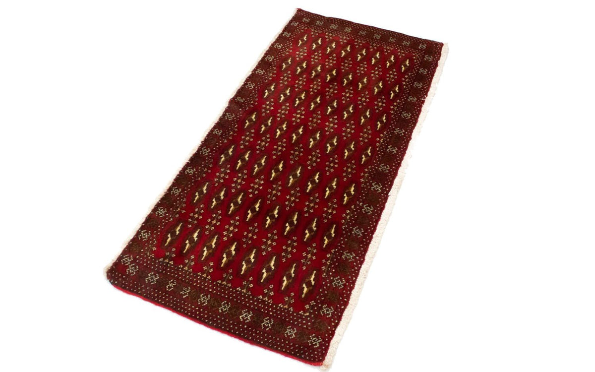 Tappeto Turkaman - 130 x 60 cm - rosso