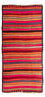 Tappeto corsia Tappeto Kelim - Vecchio - 325 x 160 cm - multicolore
