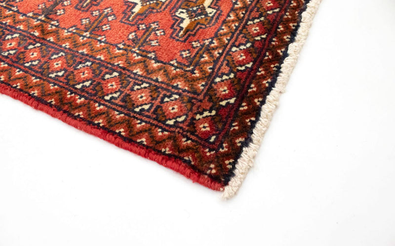 Tappeto Turkaman - 130 x 60 cm - rosso