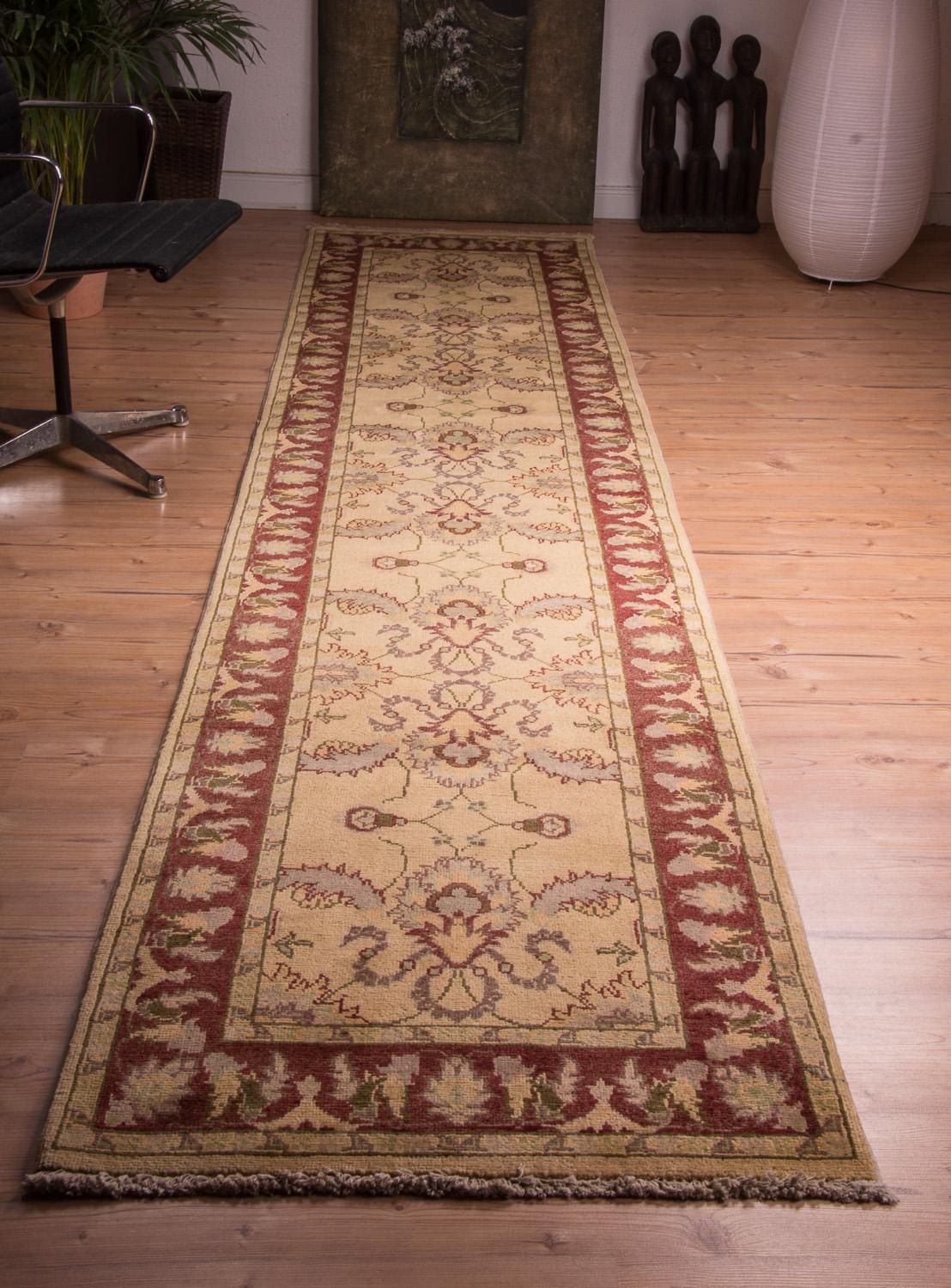 Tappeto corsia Tappeto Ziegler - 388 x 84 cm - beige