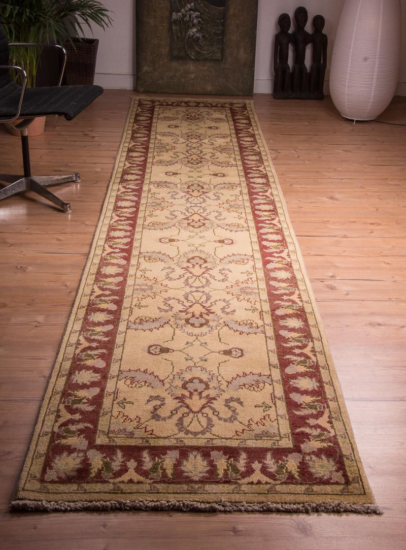 Tappeto corsia Tappeto Ziegler - 388 x 84 cm - beige