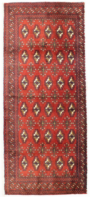 Tappeto Turkaman - 130 x 60 cm - ruggine